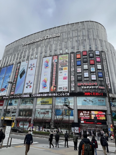 ヨドバシカメラ マルチメディアAkiba店　5F家電コーナーにデモ機を設置